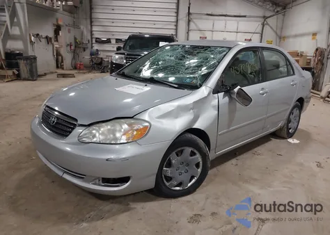 2007 Toyota Corolla Le из США, поврежденный, VIN 2T1BR32E47C842994